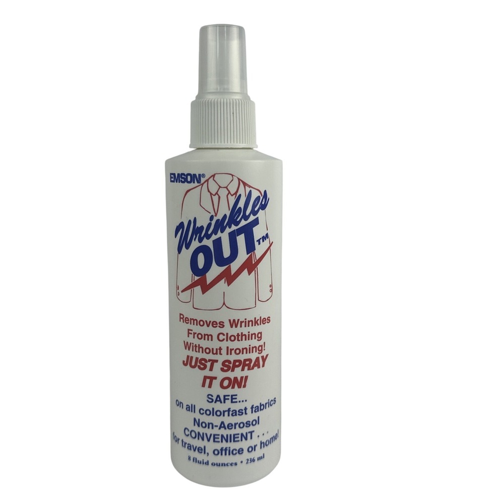 Emson Wrinkles Out Spray Wrinkle Remover Release Fabric Clothes